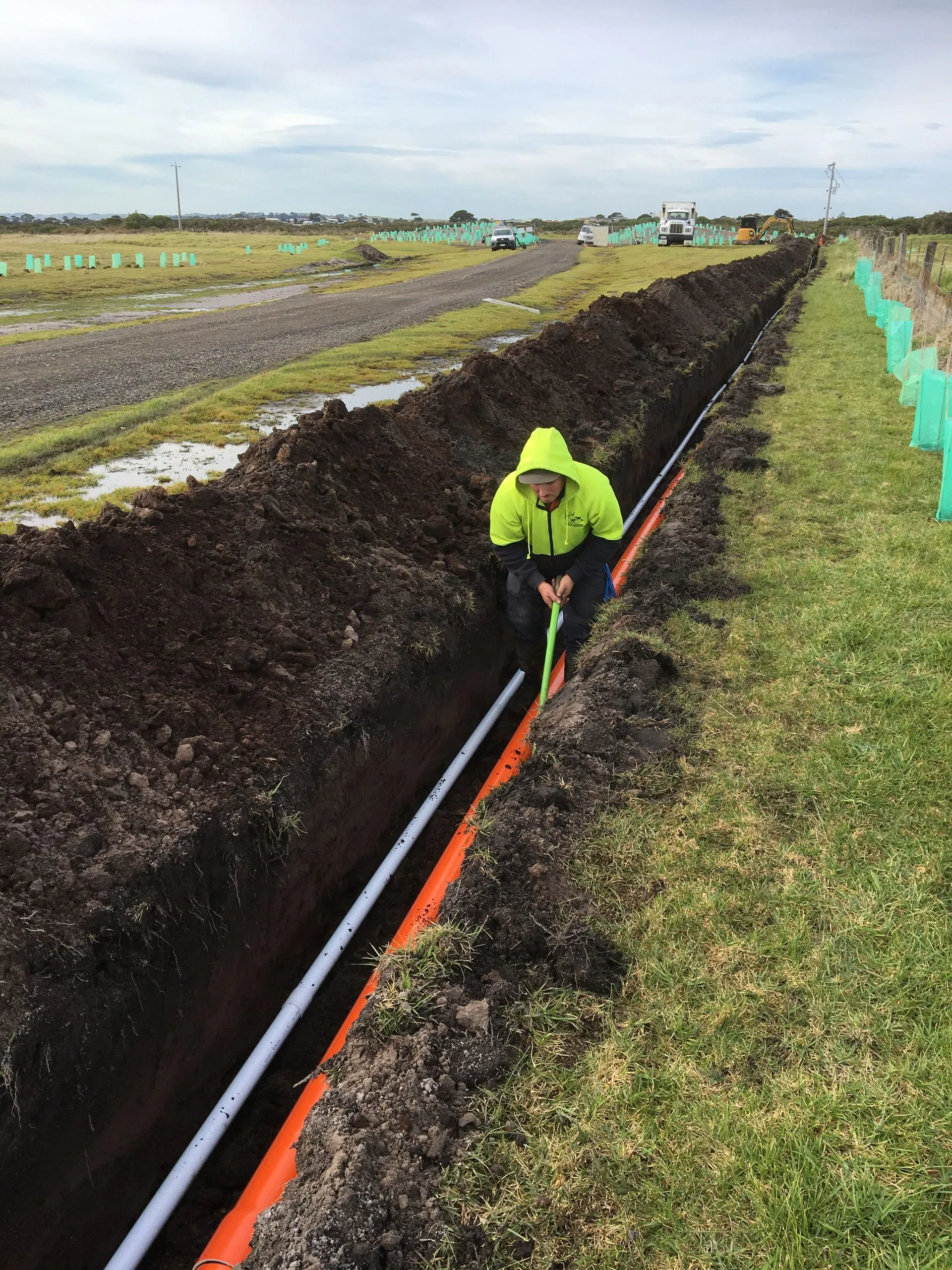 Underground Electrical Cabling